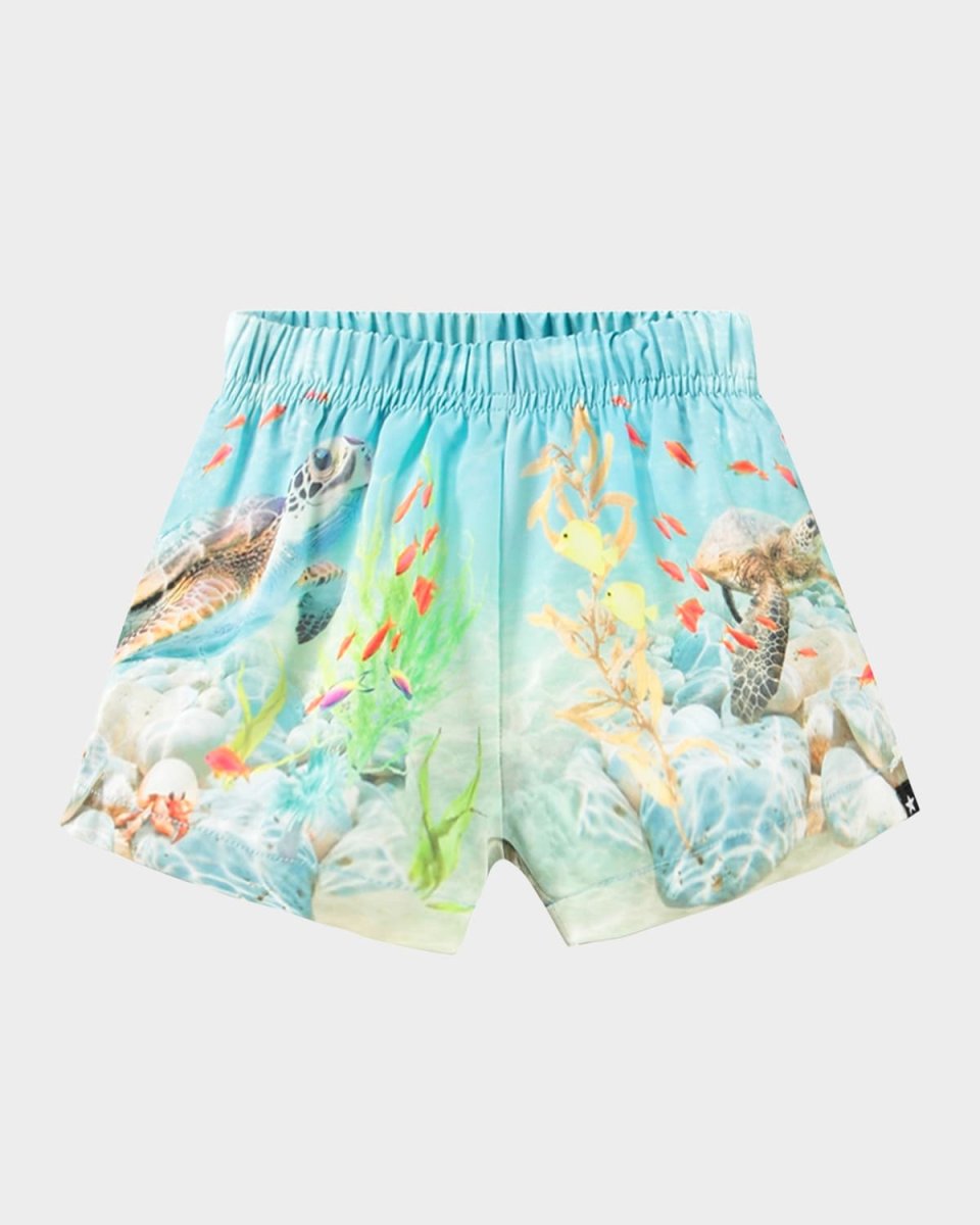 Boy's Newton Graphic Swim Trunks, Size 3M-24